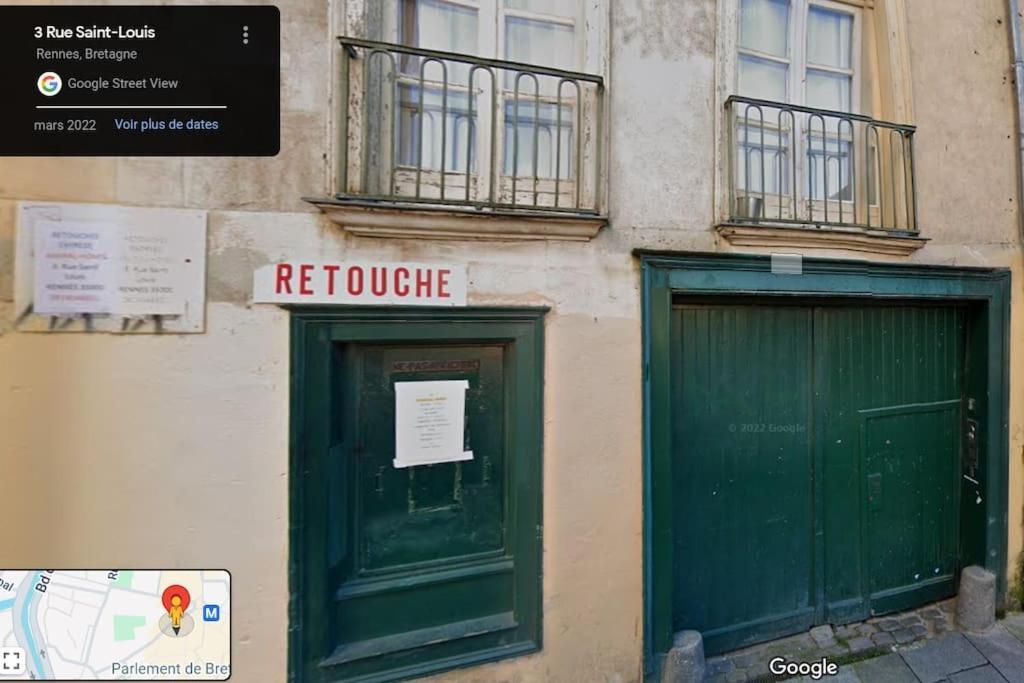 T2 4P Centre Historique-Parking Lejlighed Rennes Eksteriør billede